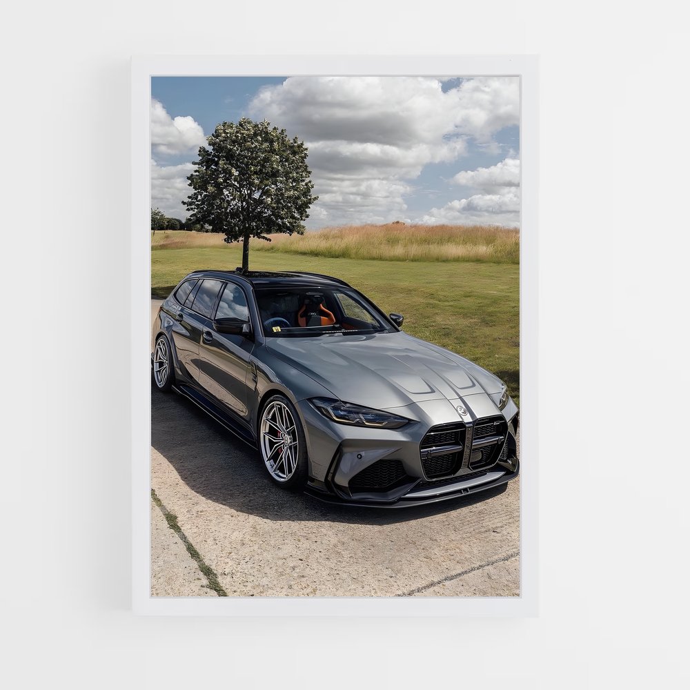 Poster touring Vroom – affiche BMW (vue 3)